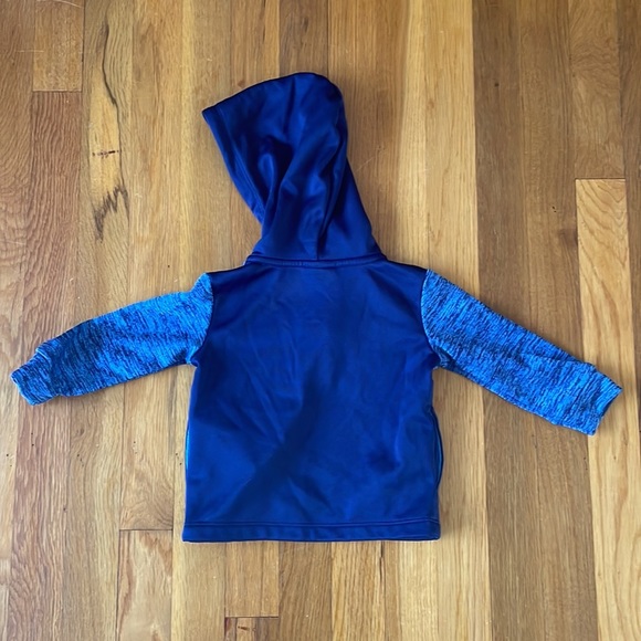 Nike boys blue quarter zip hoodie 12 months - Picture 2 of 4